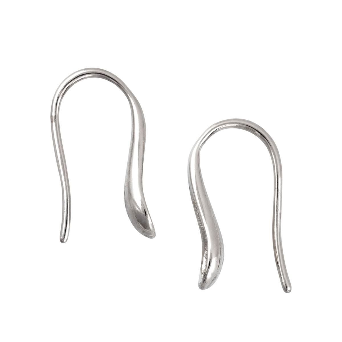 Швензы для серег "Zlatka" FMK-H10 (2шт) цв.серебро