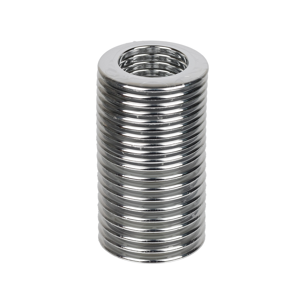 Люверсы для штор 35мм "Gamma" цв.№01 серебро