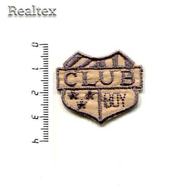 Термоаппликации 51456 "Club Boy" цв.бежевый