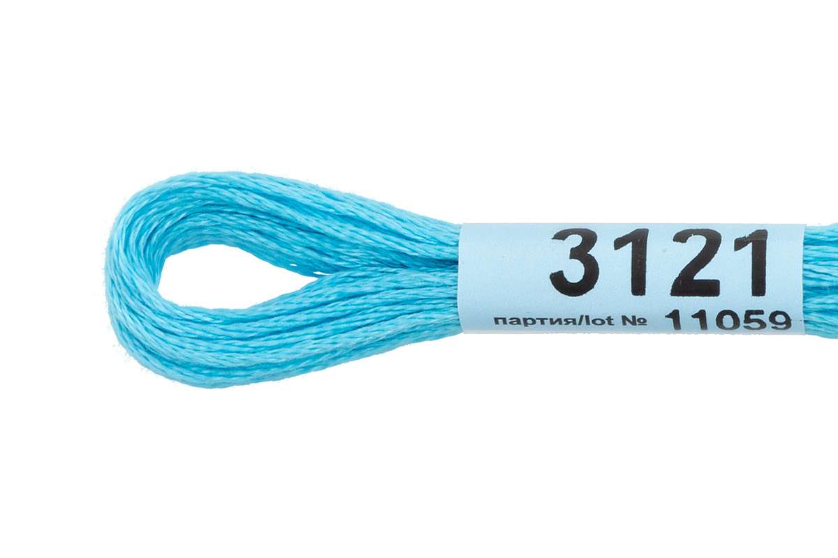 Мулине "Гамма" цв.3121 голубой