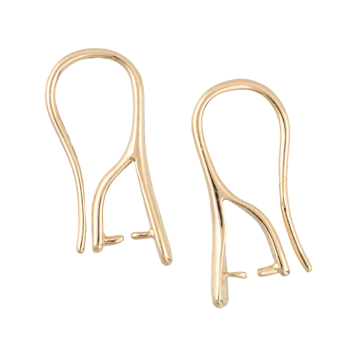 Швензы для серег "Zlatka" FMK-H09 (2шт) цв.02 золото