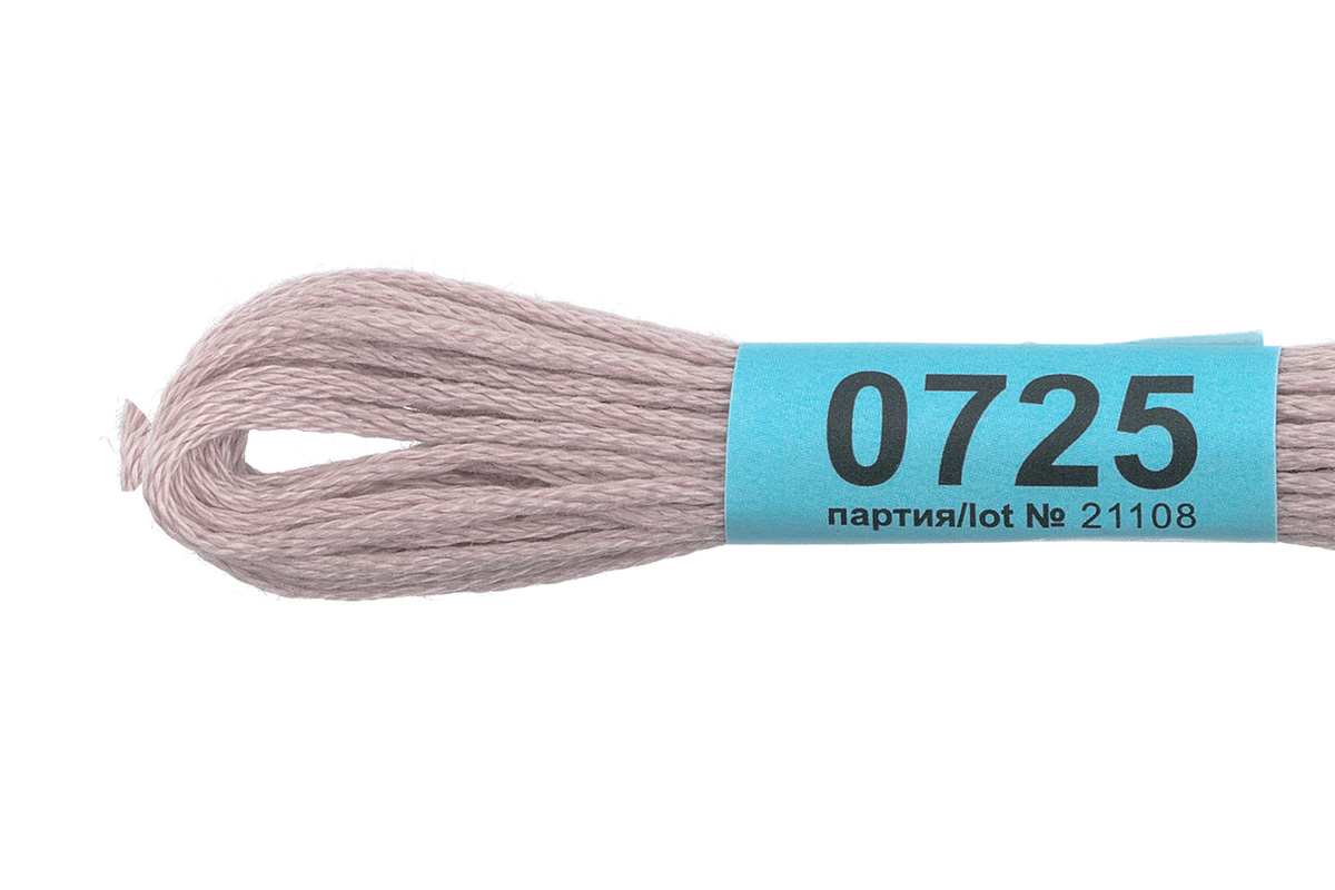 Мулине "Гамма" цв.0725 св.сиреневый