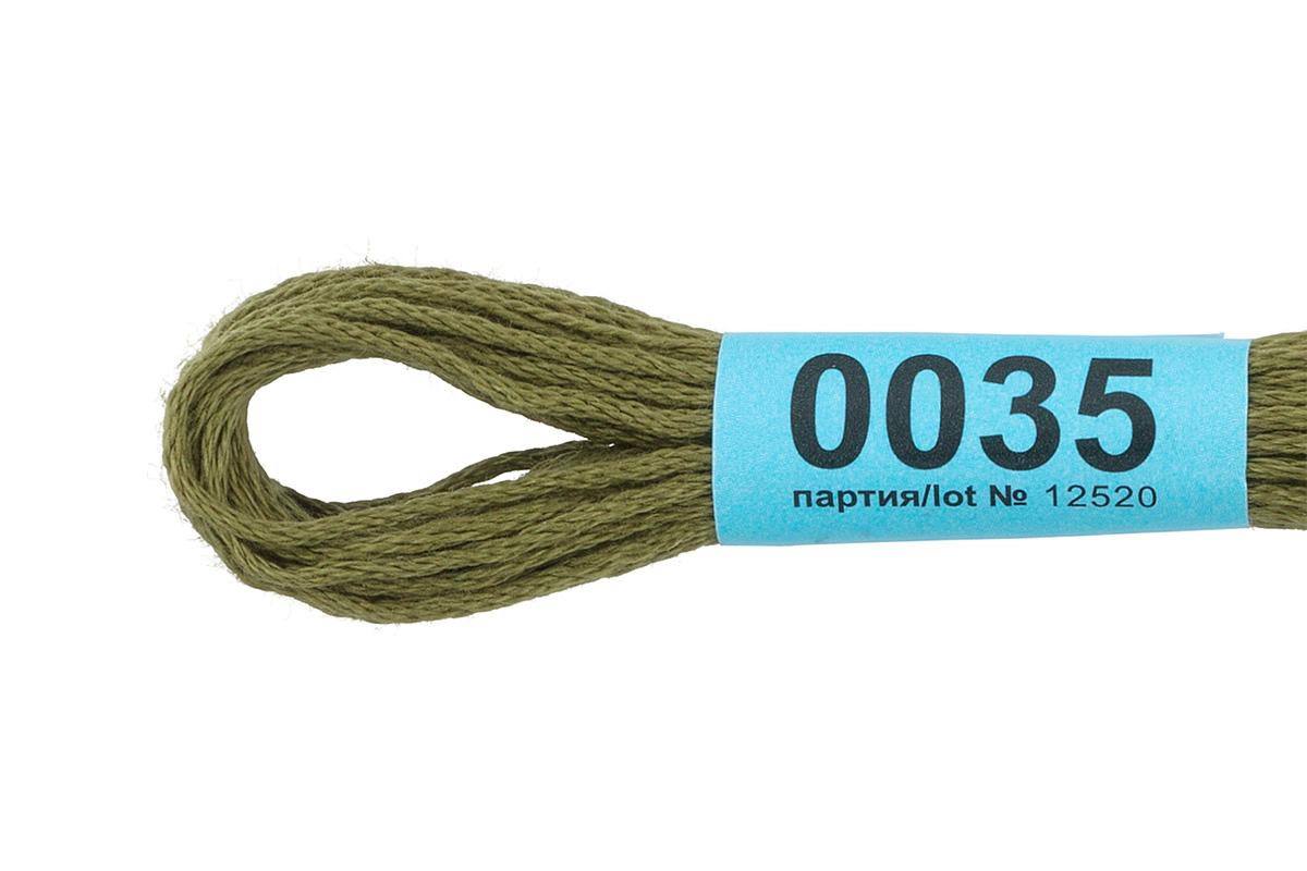 Мулине "Гамма" цв.0035 хаки