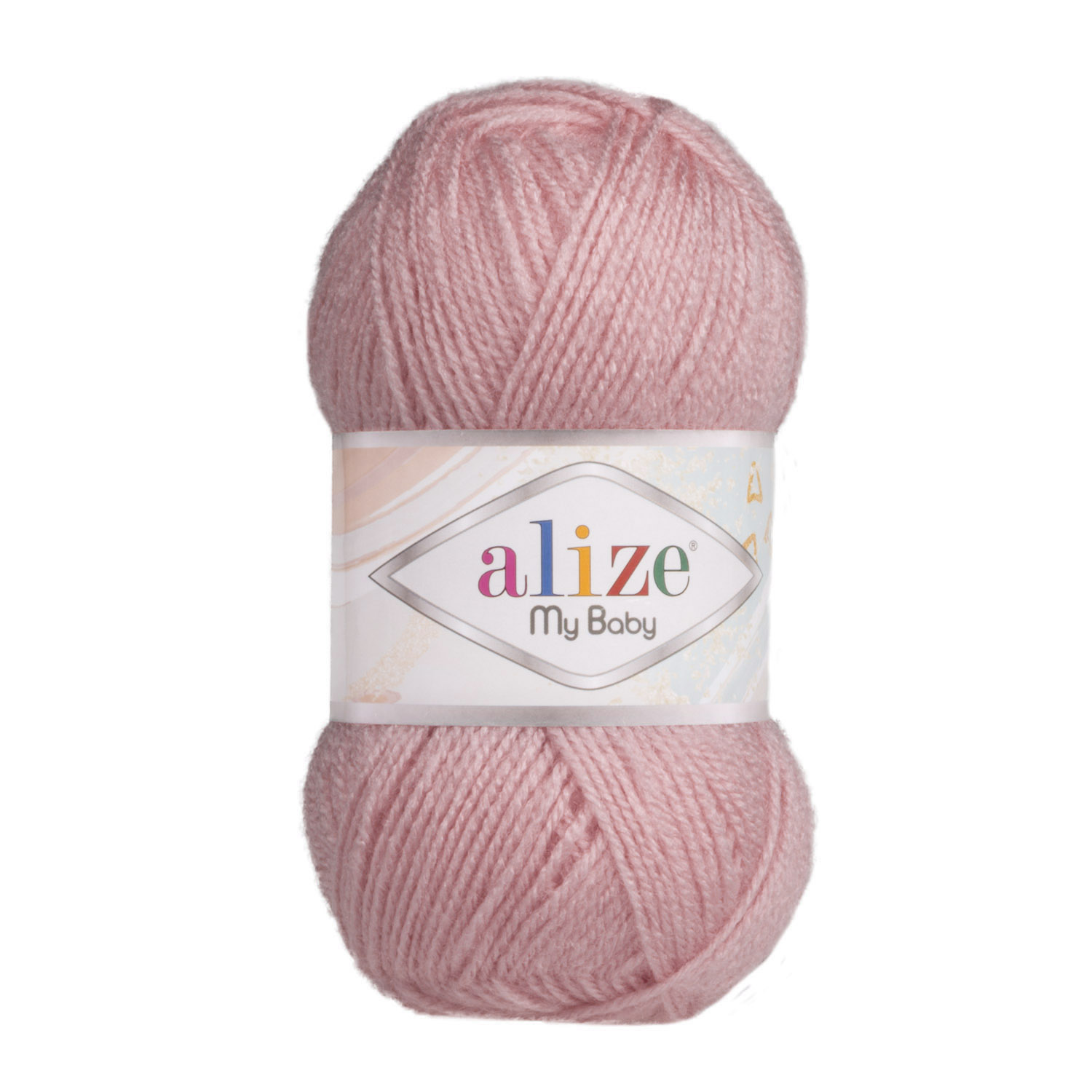 Пряжа Alize "My Baby" (50гр) цв.315 розовый