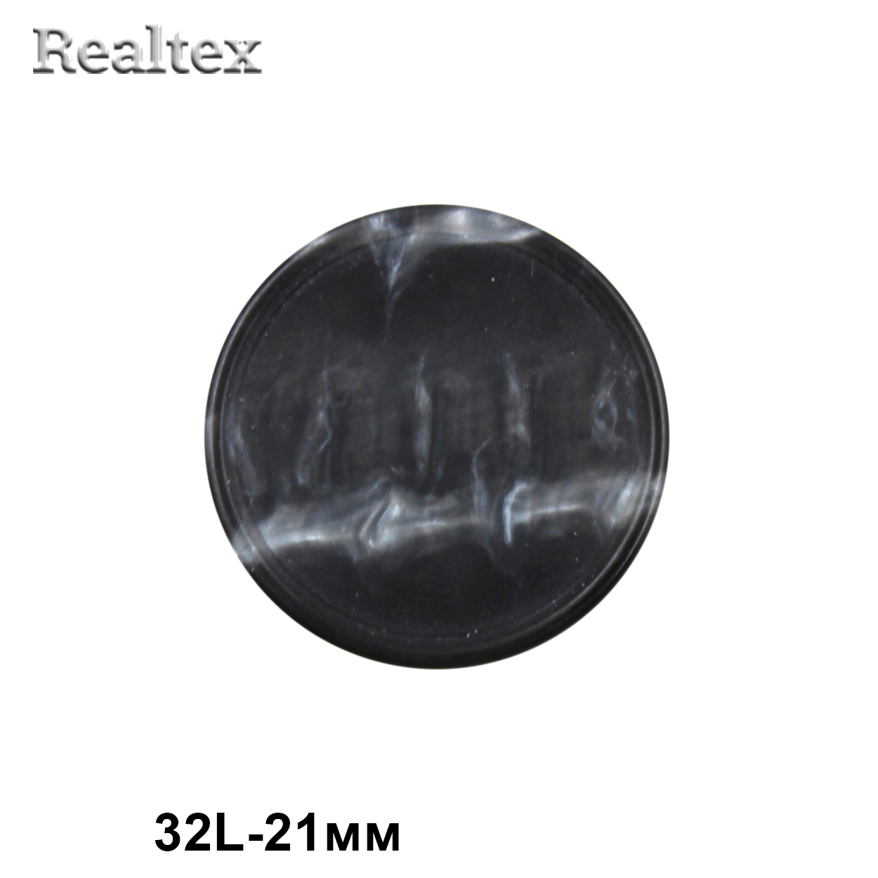 Пуговицы CB 3689 32L (36шт) цв.Black