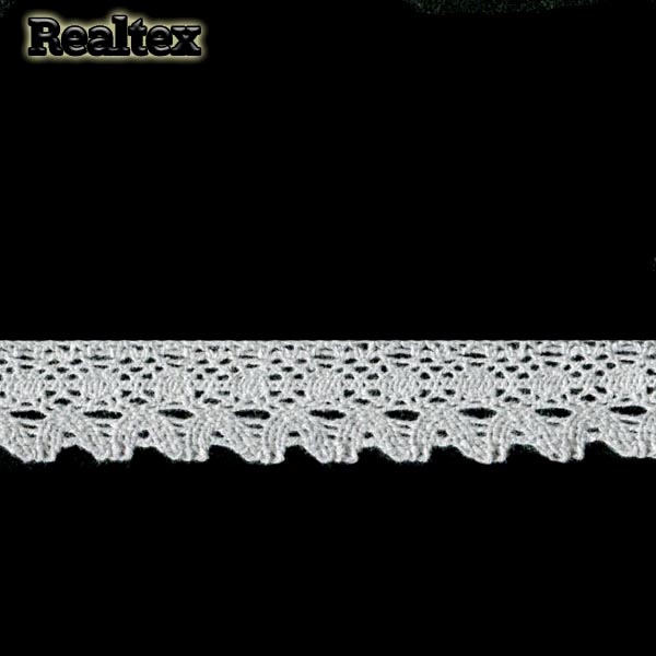 Кружево вязаное  25мм 25.01.117 цв.06 св.серый