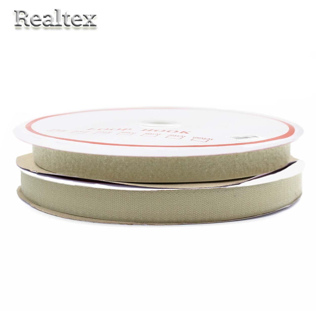Липучка  Реалтекс 25мм цв.037 бежевый