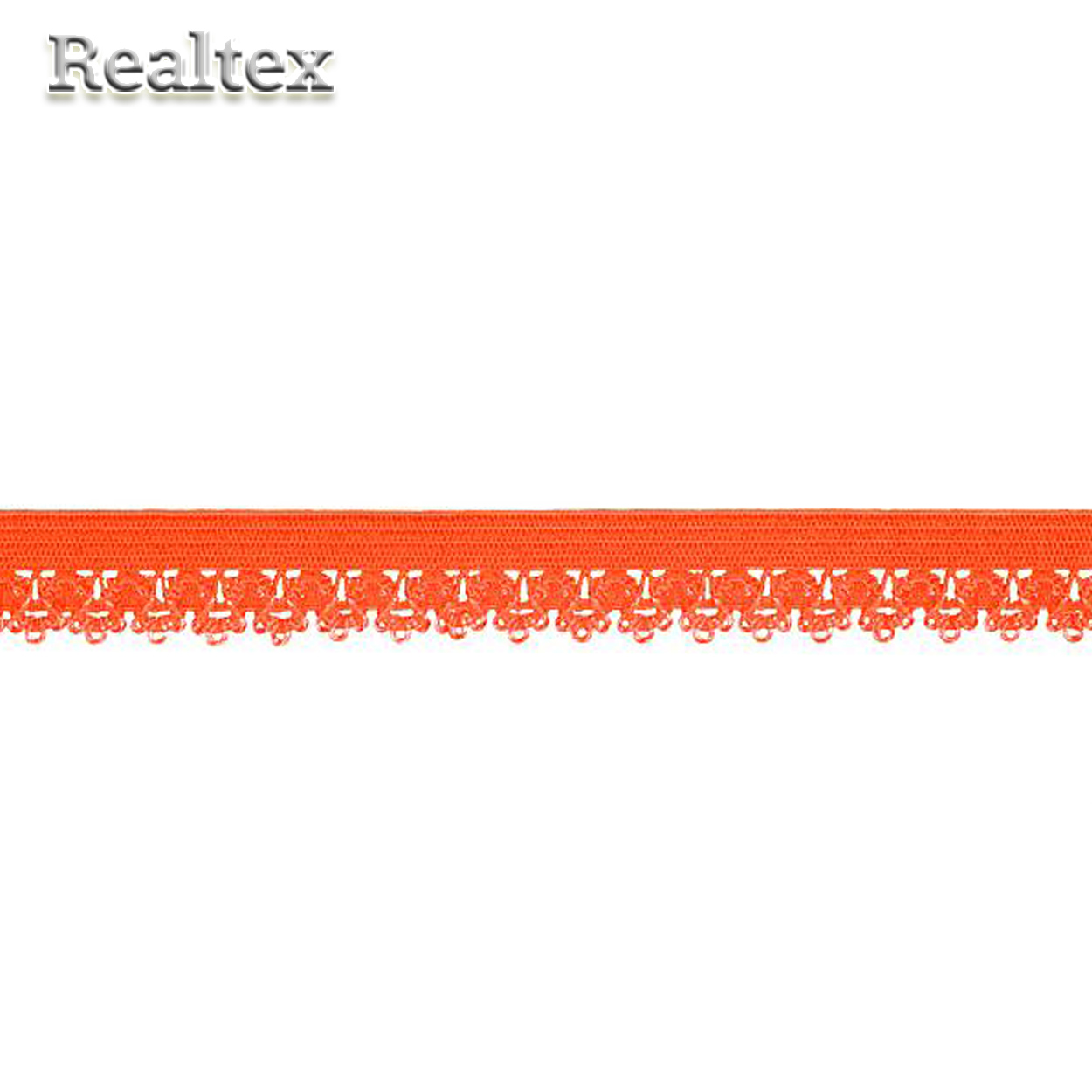 Резинка бельевая 10мм RB 01 (50м) цв.A3409 оранжевый неон