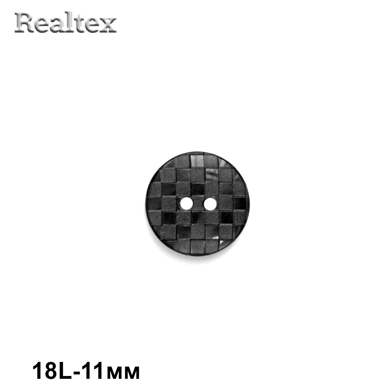 Пуговицы CB E-283 18L (72шт) цв.Black