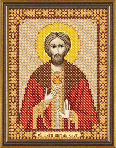Рисунок на канве для бисера НС 5186 "Св.Блг.Князь Олег" 