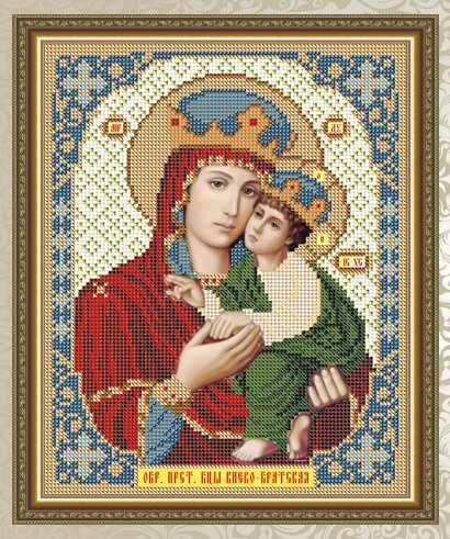 Рисунок на ткани VIA-4236 "Образ Пр.Бг.Киево-Братская" (Art Solo)