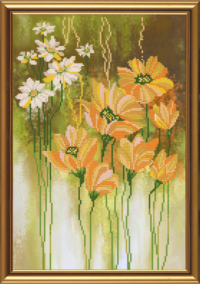 Набор для вышивания бисером НС Н-К-НС-3214 "Весенний коктейль"