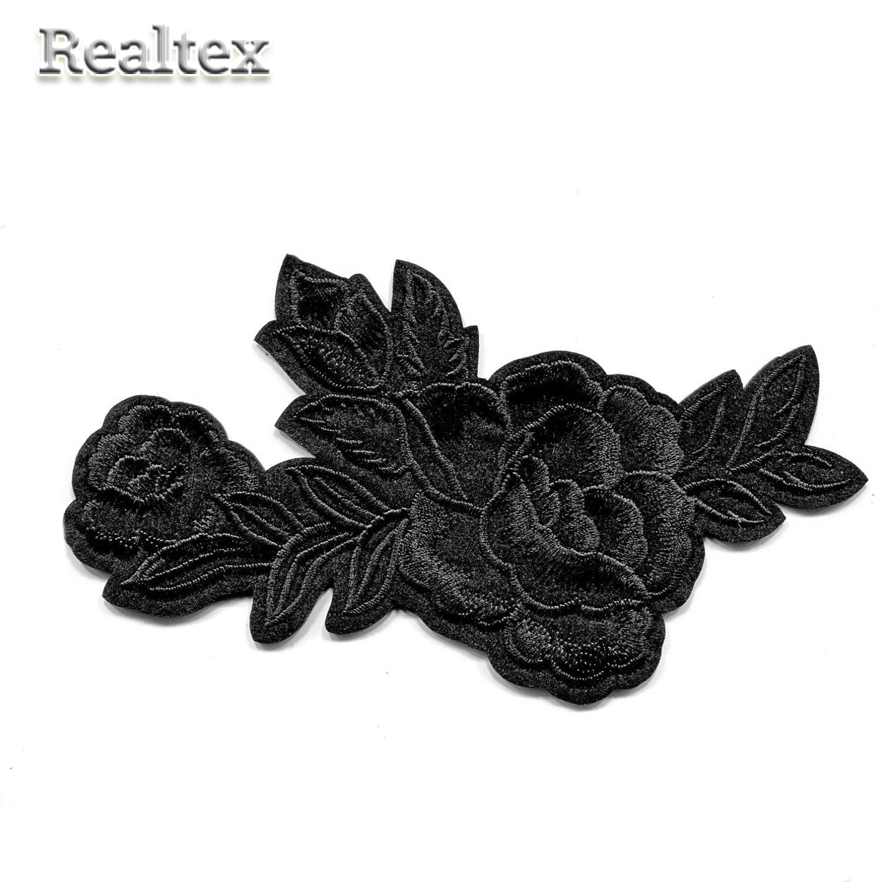  Термоаппликации Реалтекс H-0661 "Роза" цв.черный