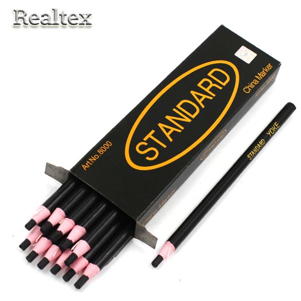 Карандаш Реалтекс самозатачивающийся, меловой цв.черный