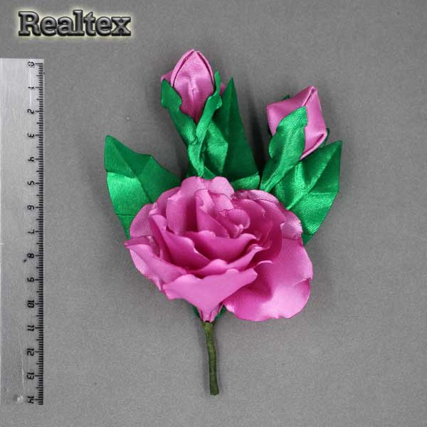 Украшение ручной работы №156 цв.3042 св.малиновый