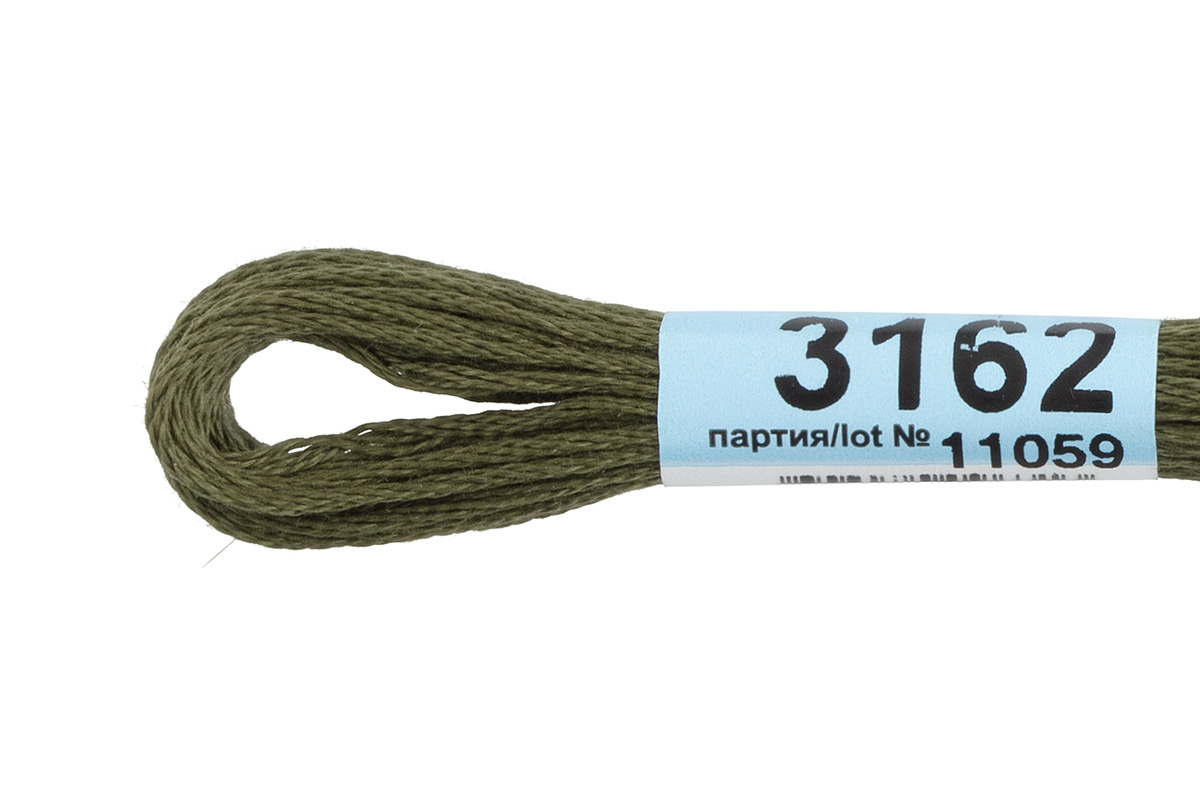 Мулине "Гамма" цв.3162 хаки