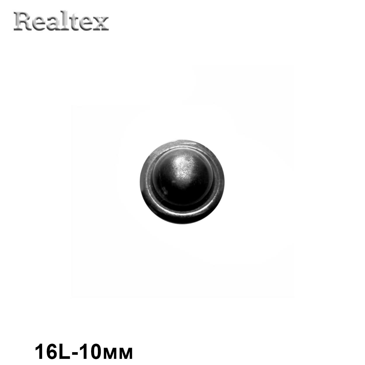 Пуговицы CB S-62 16L (144шт) цв.Black