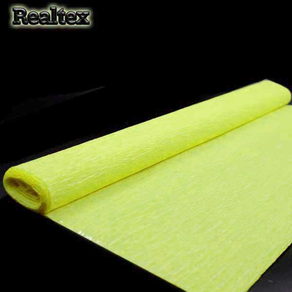 Бумага "креп" для декора Реалтекс цв.А34 св.салатовый