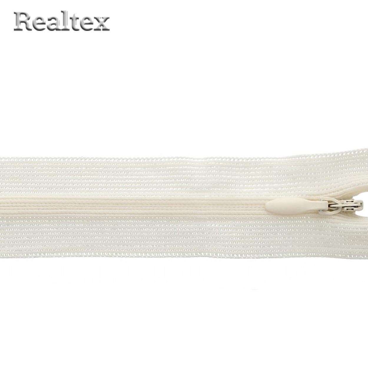 Молния потайная G-013P 50см цв.103 кремовый