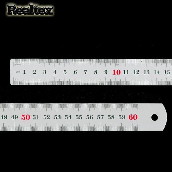  Линейка Реалтекс алюминий 60см 
