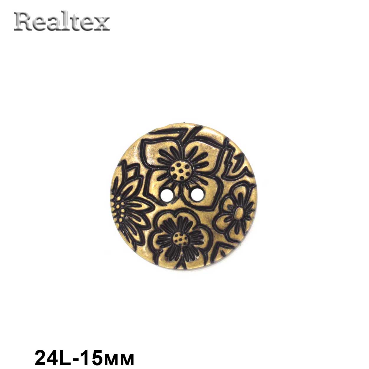 Пуговицы LA 1366 24L (72шт) цв.OB 