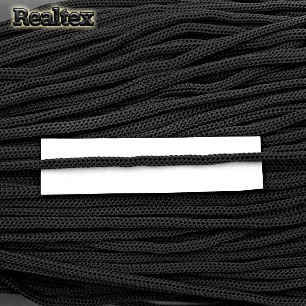 Шнур полипропиленовый 5мм цв.черный №02