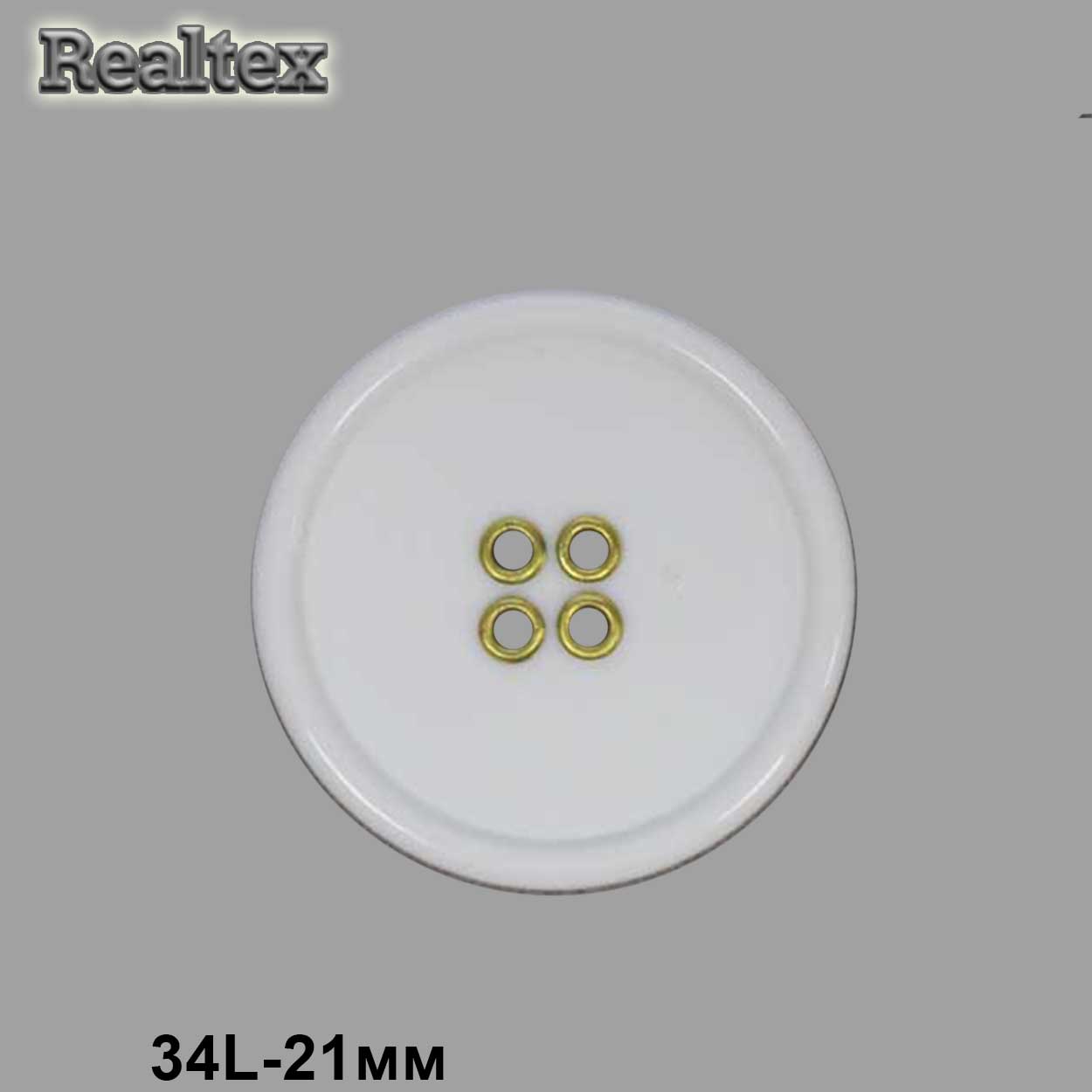 Пуговицы CT 86391 34L (72шт) цв.S.White