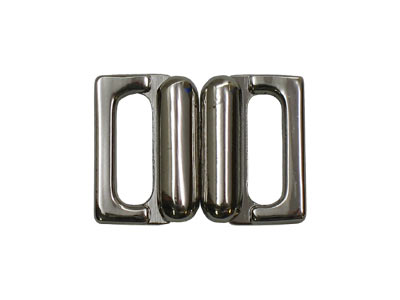 Застежка металлическая "Blitz" BBT-035 17*13мм цв.06 чёрный никель