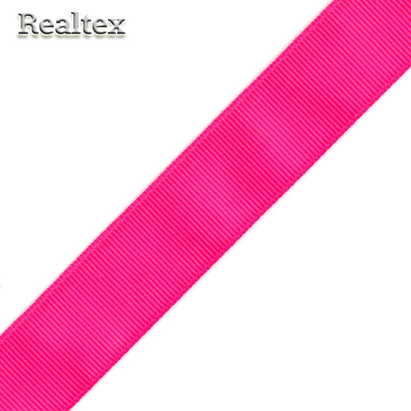 Лента репсовая 25мм RS (27,4м) цв.040 т.розовый 