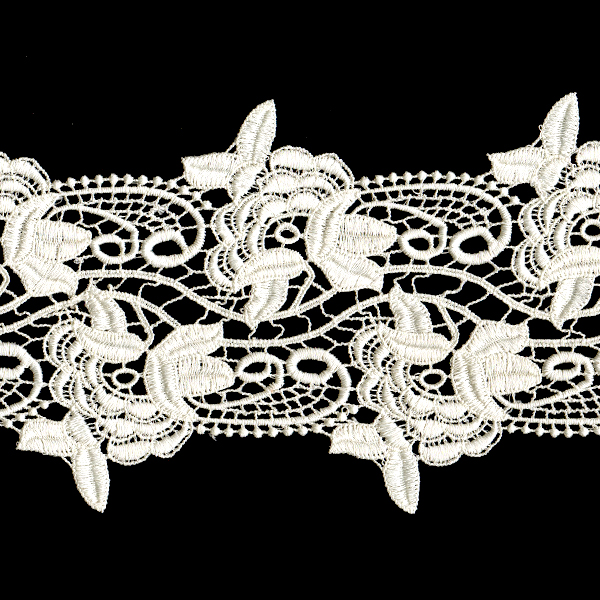 Кружево гипюр 120мм NF-153RF95 цв.кремовый