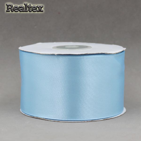 Лента атласная 50мм Realtex (27,4м) цв.064 голубой