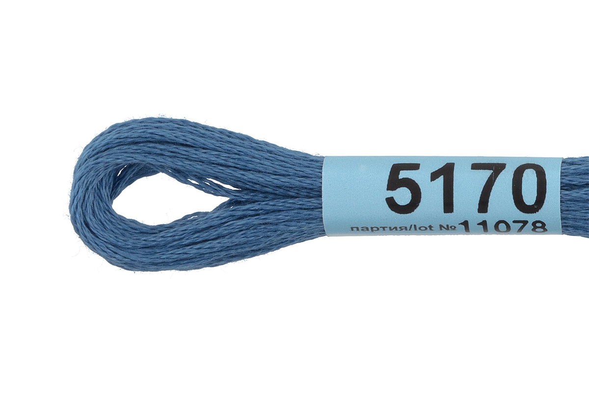 Мулине "Гамма" цв.5170 сине-серый