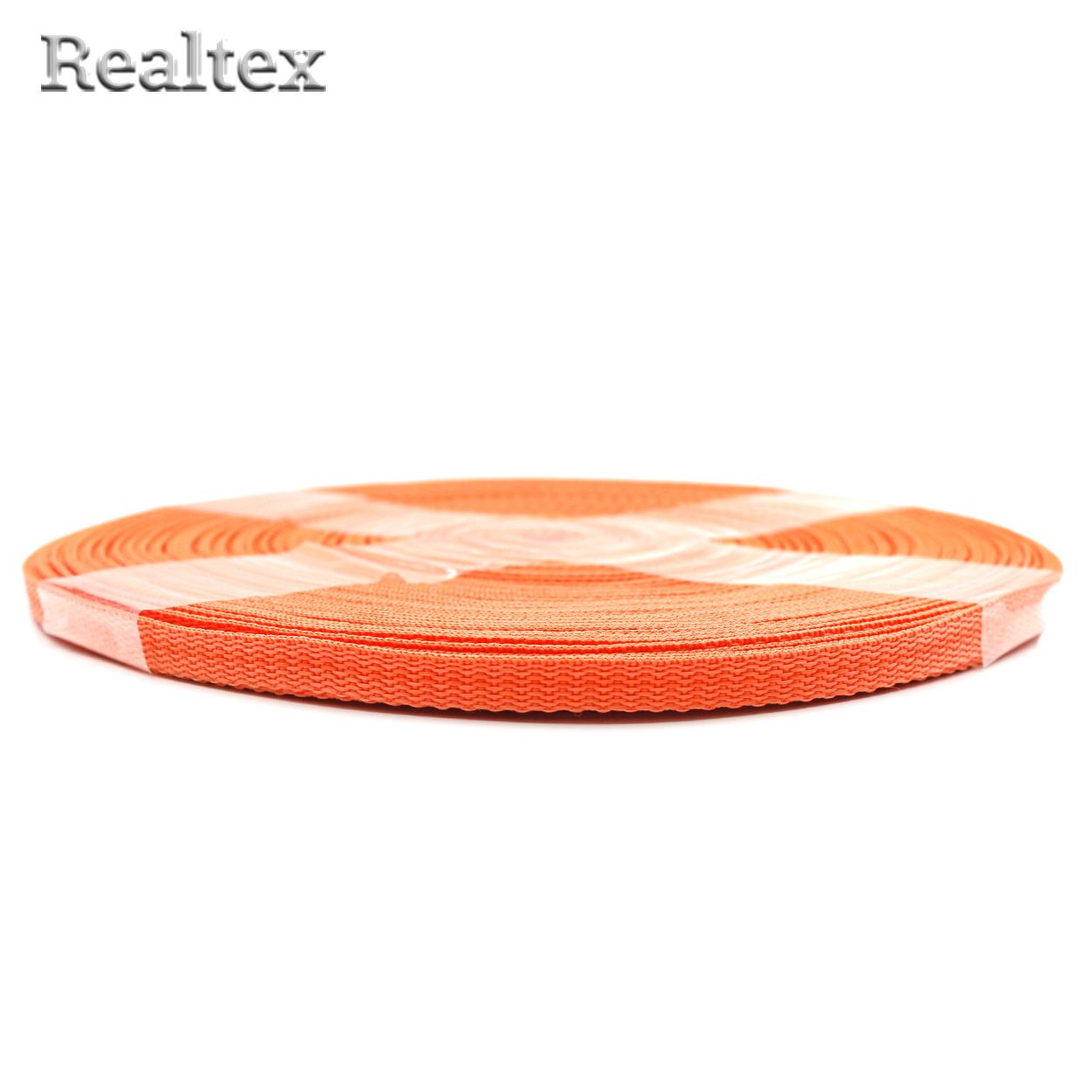 Стропа 10мм  ПТЮ 10/200 (50м) цв.601 оранжевый