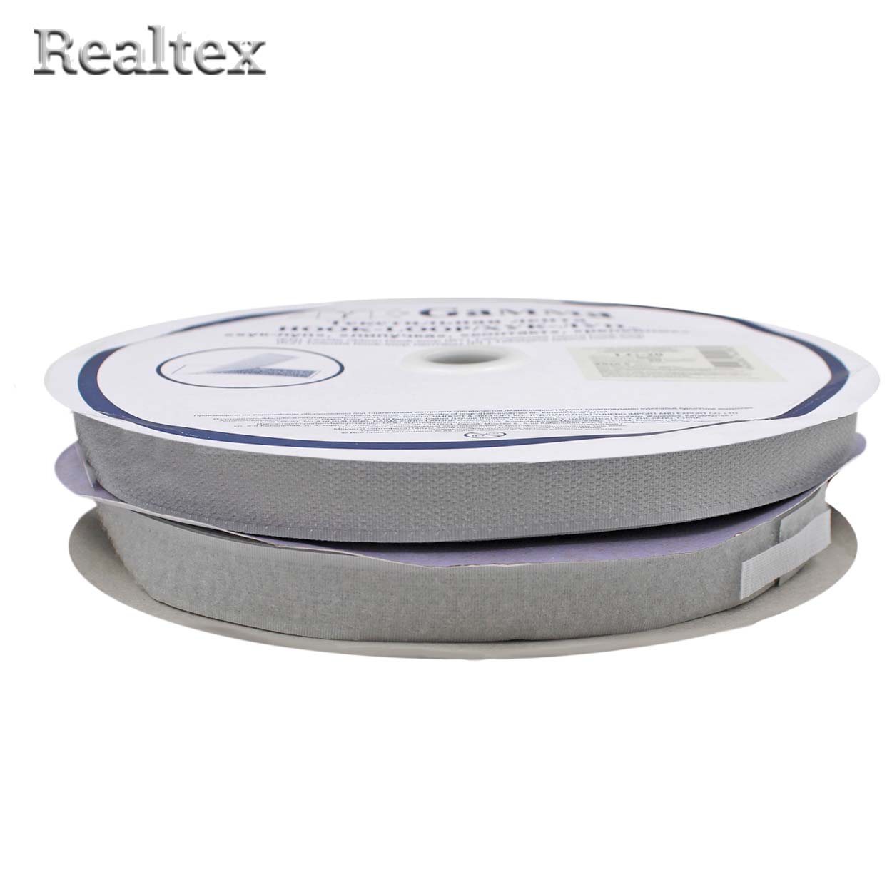 Липучка 20мм LG-20 цв.097 пепельный