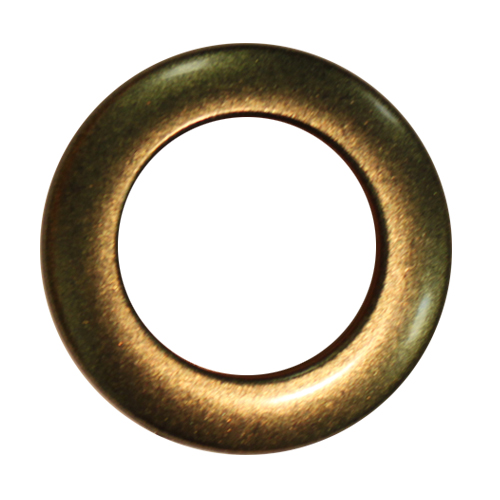 Люверсы для штор 35мм цв.52 коричневый с позолотой