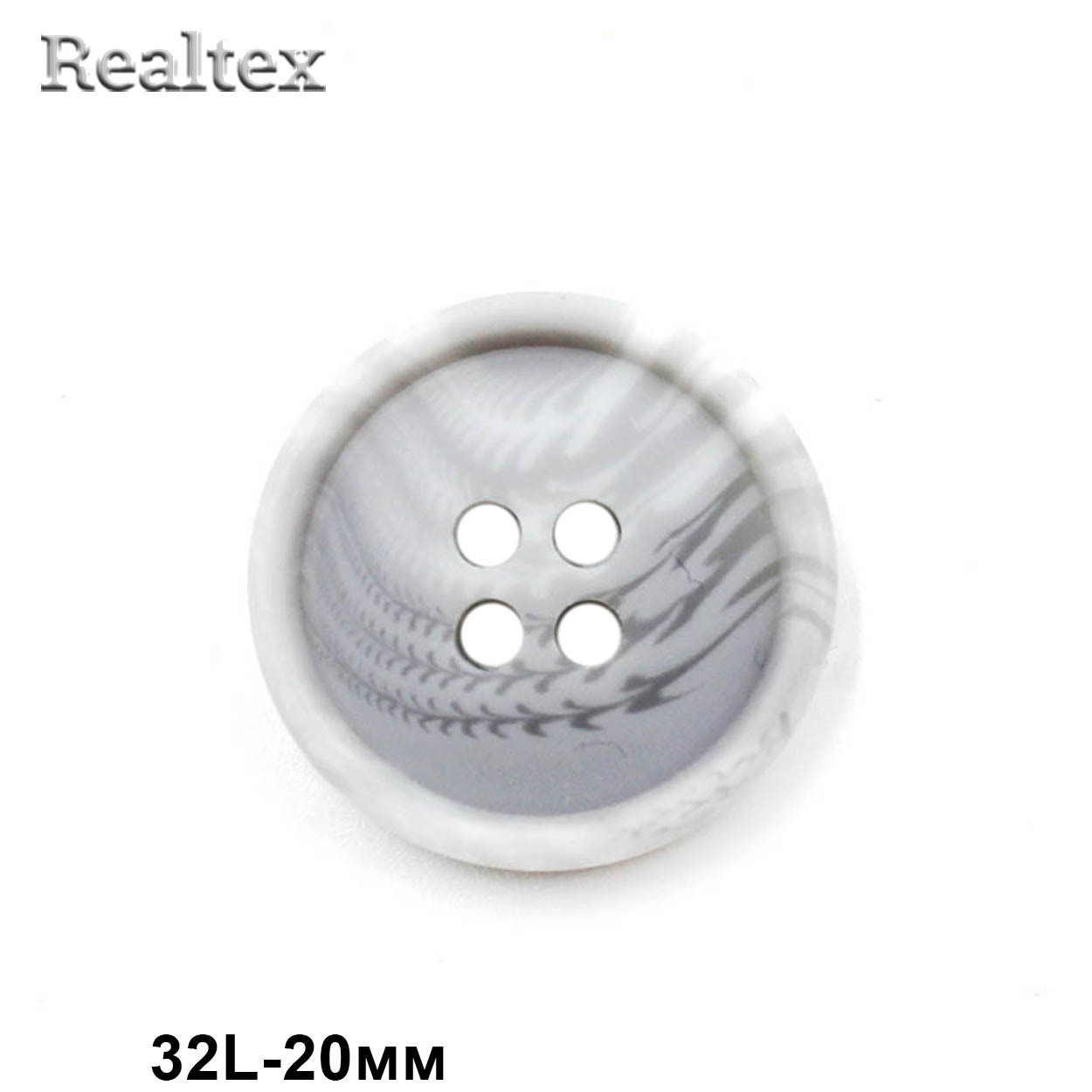 Пуговицы CN 2782 32L (72шт) цв.D-Grey