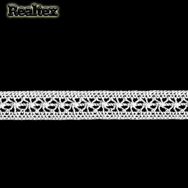 Кружево вязаное  15мм 15.01.099 (25м) цв.04 лен