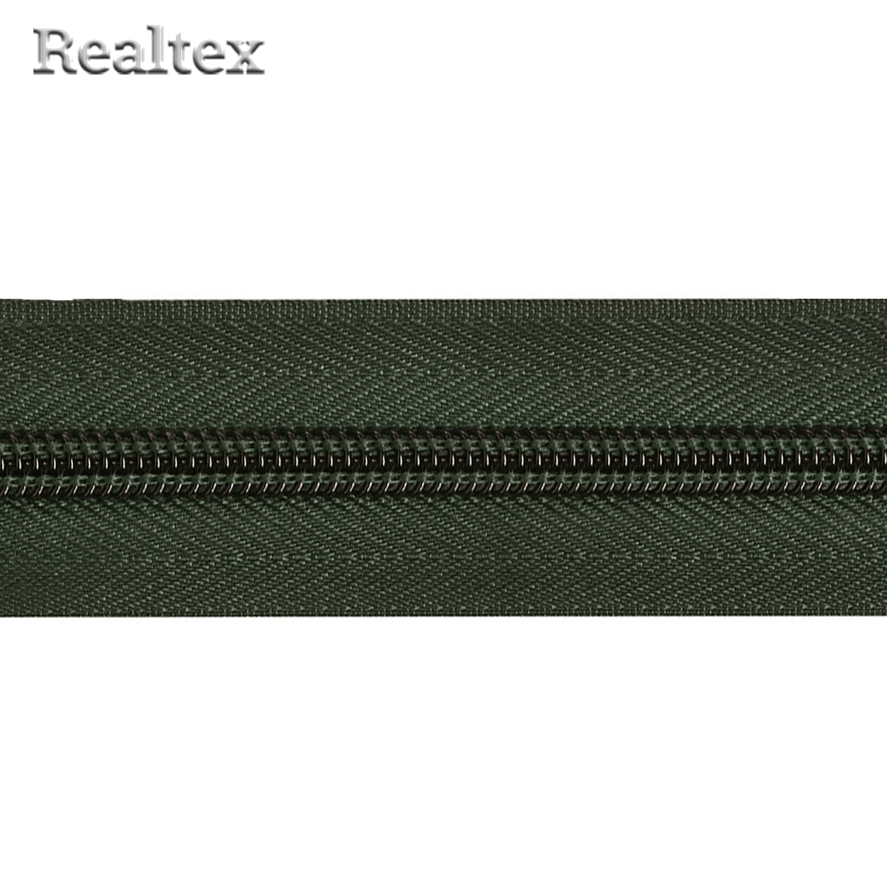 Молния рулонная витая Т.5 (200м) цв.328С хаки