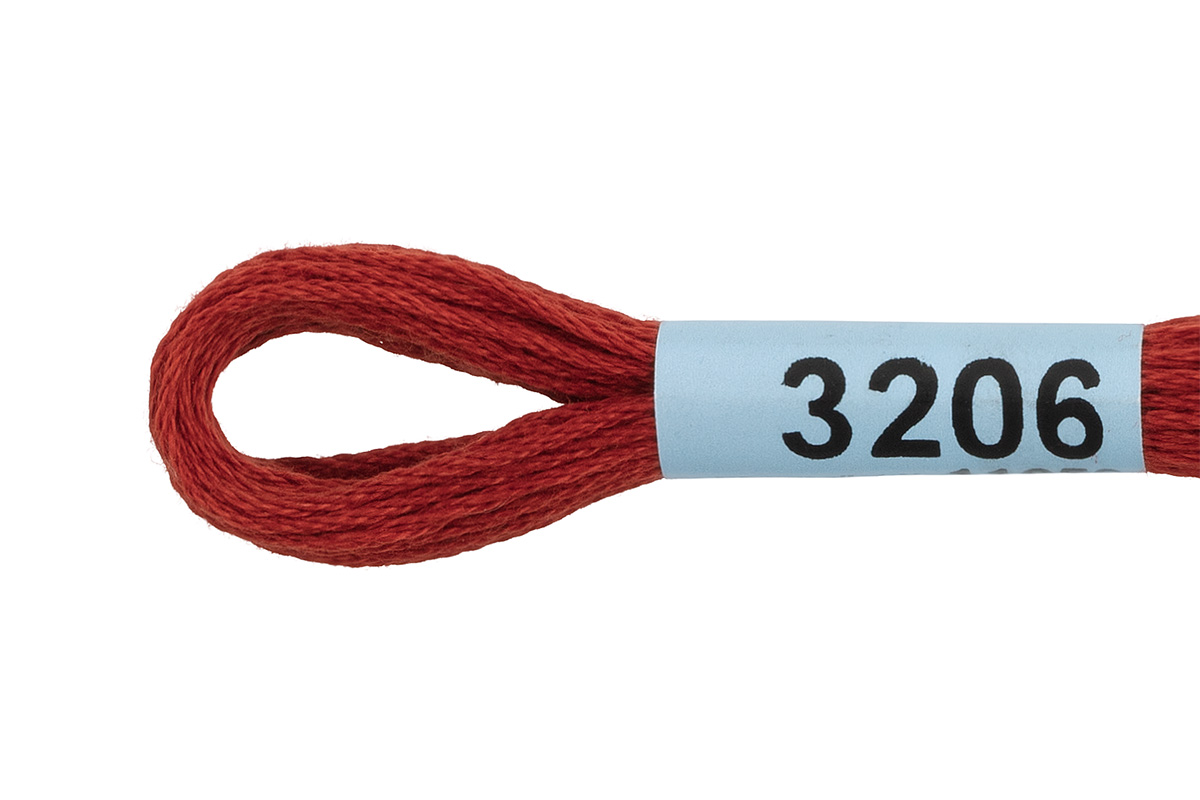 Мулине "Гамма" цв.3206 красно-коричневый