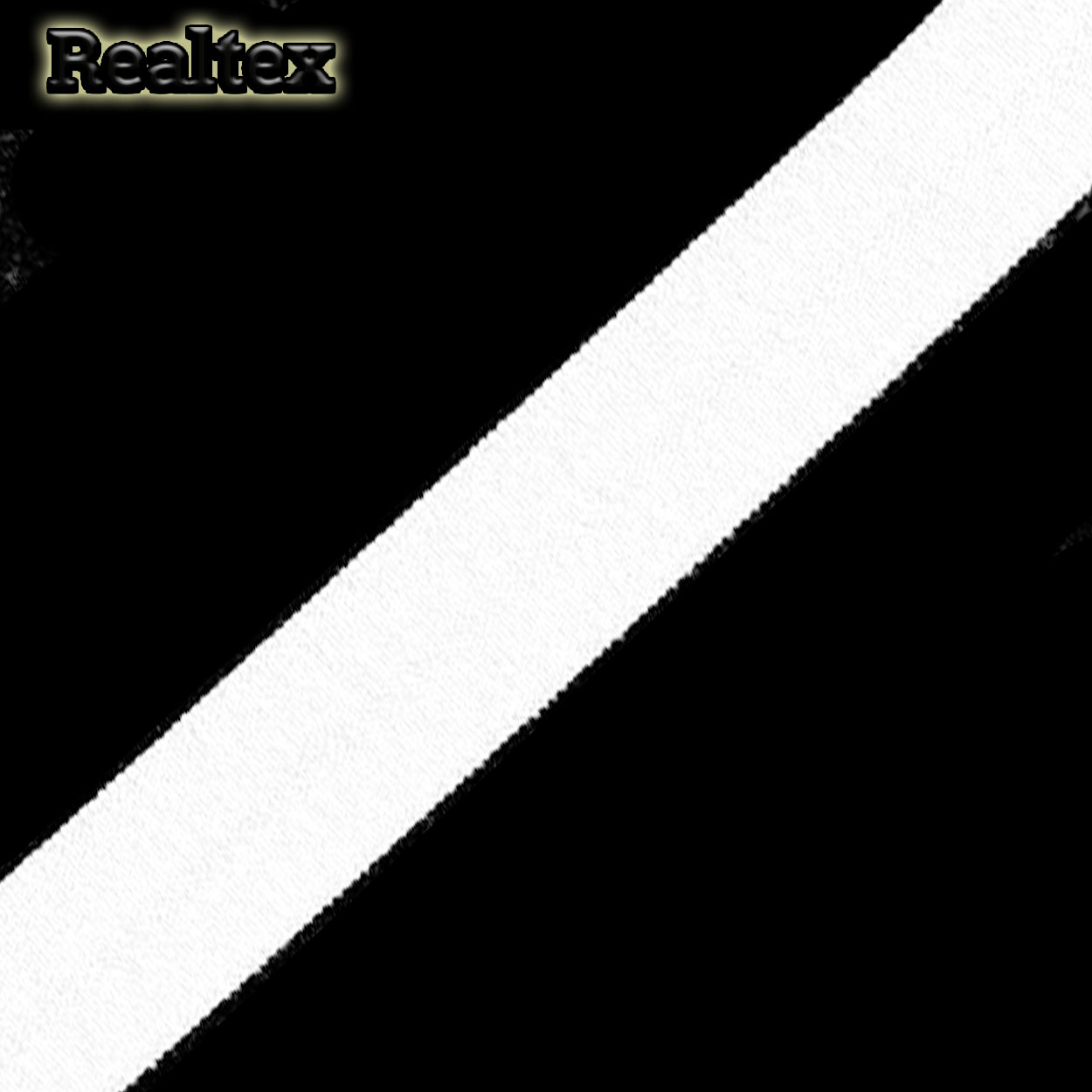 Косая бейка стрейч матовая 15мм (50м) цв.F101 белый