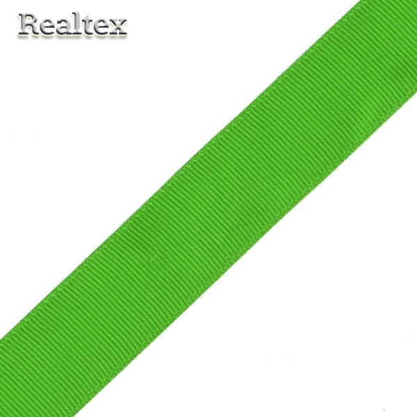 Лента репсовая 25мм RS (27,4м) цв.120 зелёный