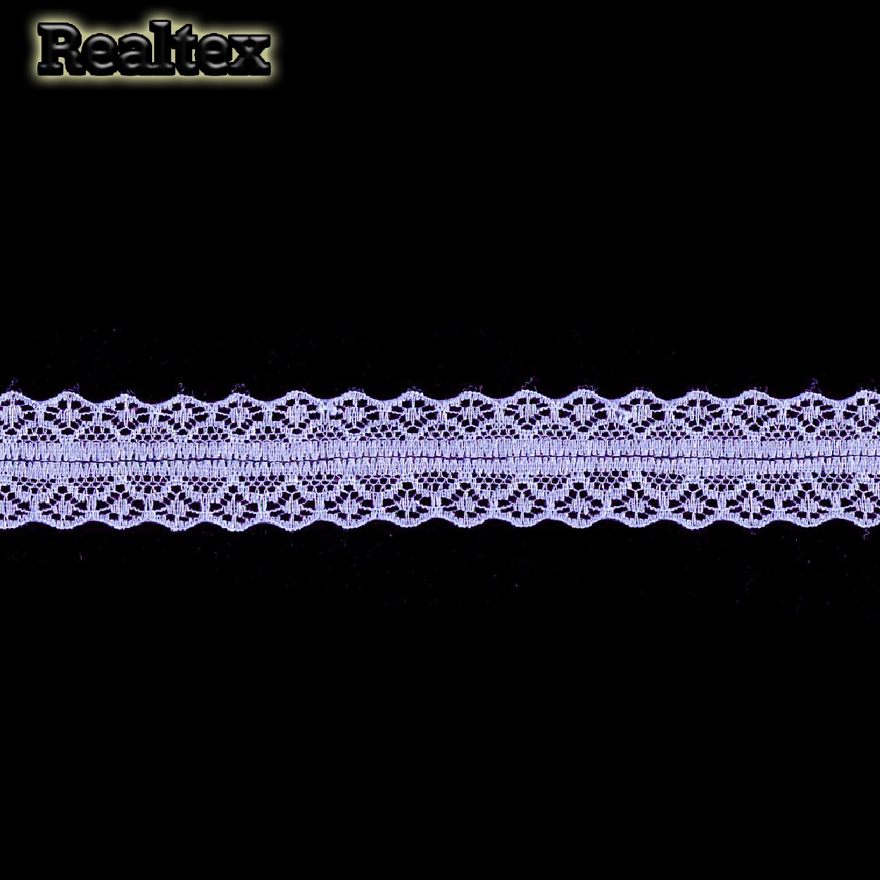 Кружево капроновое  30мм TBY 1659-1 (27,4м) цв.11 светло-сиреневый