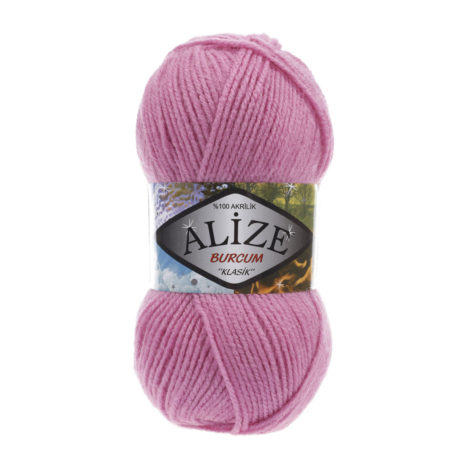 Пряжа Alize "Burcum Klasik" (100гр) цв.178