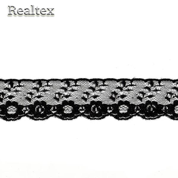  Кружево капроновое Realtex  35мм SG 296 цв.черный