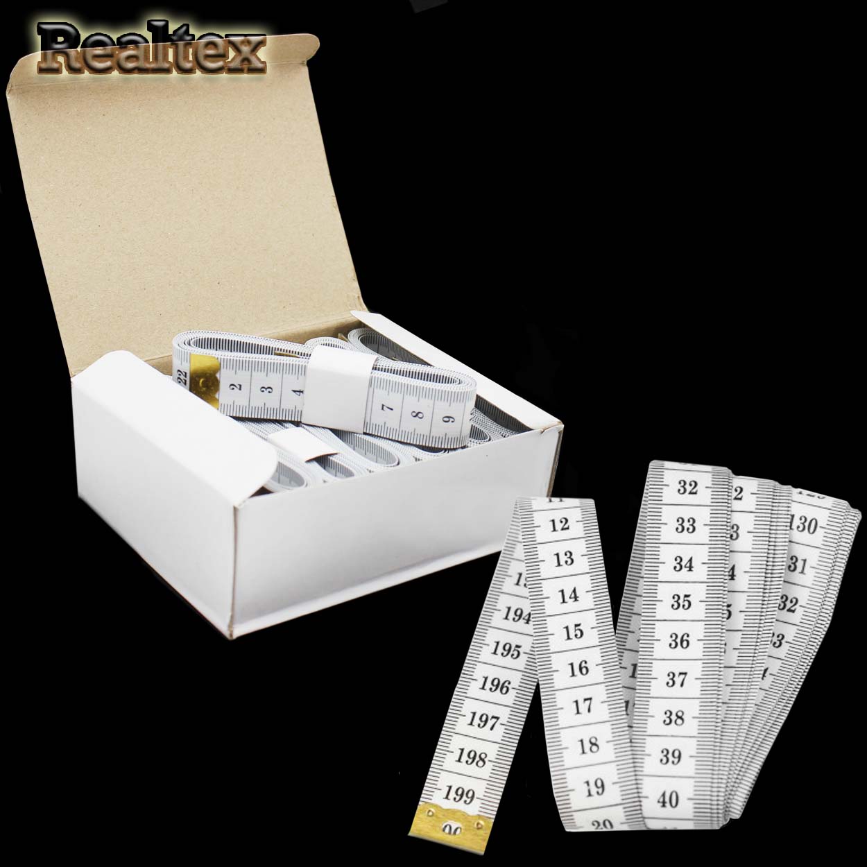 Сантиметры Realtex Premium 200см цв.белый