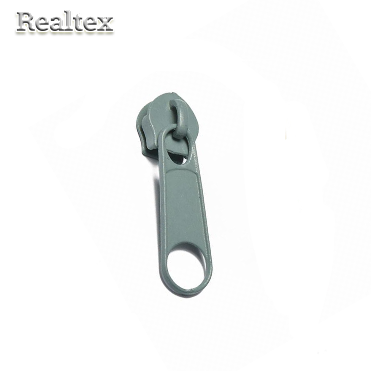 Бегунок Т.5 без фиксатора для метражной витой молнии цв.316F серый