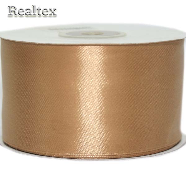 Лента атласная 50мм Realtex (32,9м) цв.186 песочный