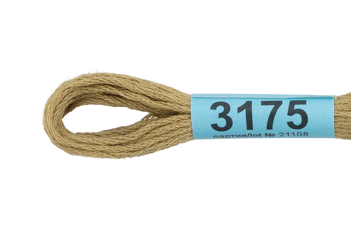 Мулине "Гамма" цв.3175 серо-бежевый