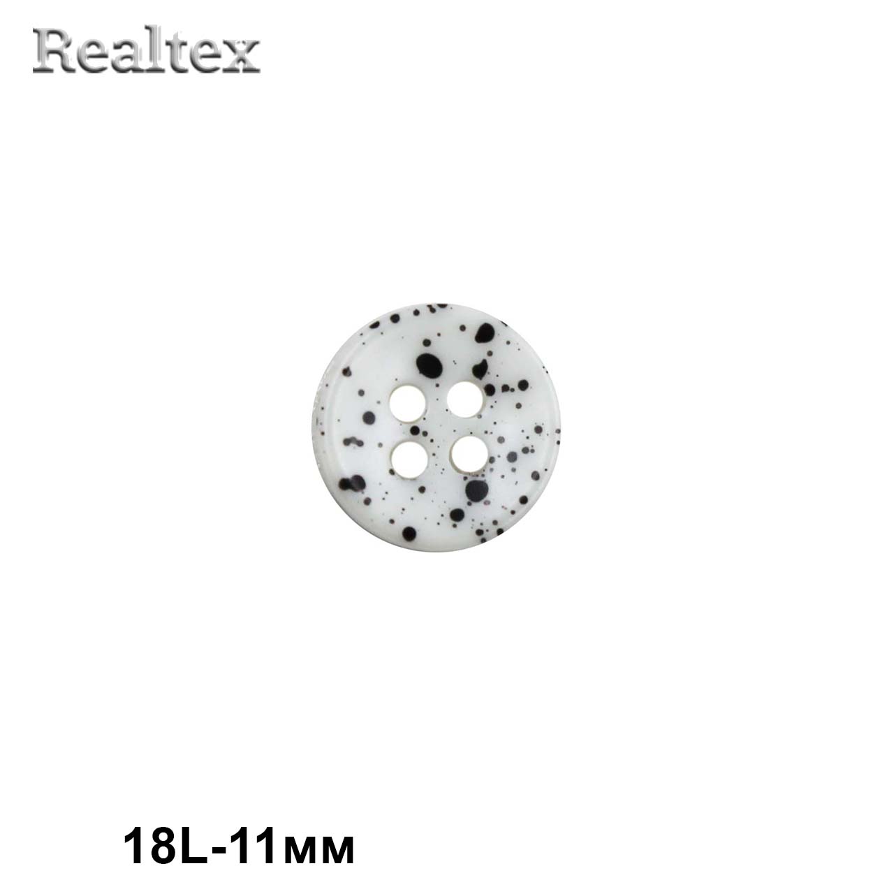 Пуговицы CN 2809 18L (72шт) цв.Wht-01