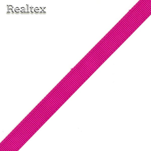 Лента репсовая 12мм RS (27,4м) цв.046 фуксия